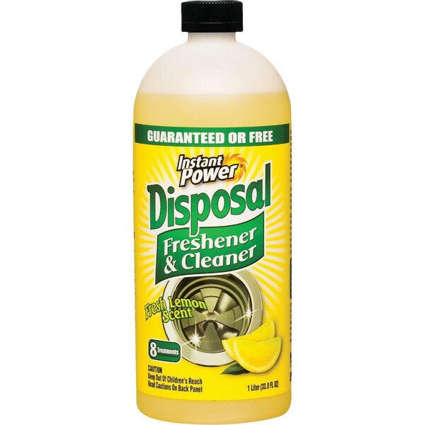 Scotch 33.8 Oz. Instant Power Lemon Scent Disposer and Liquid Drain Cleaner - 1501