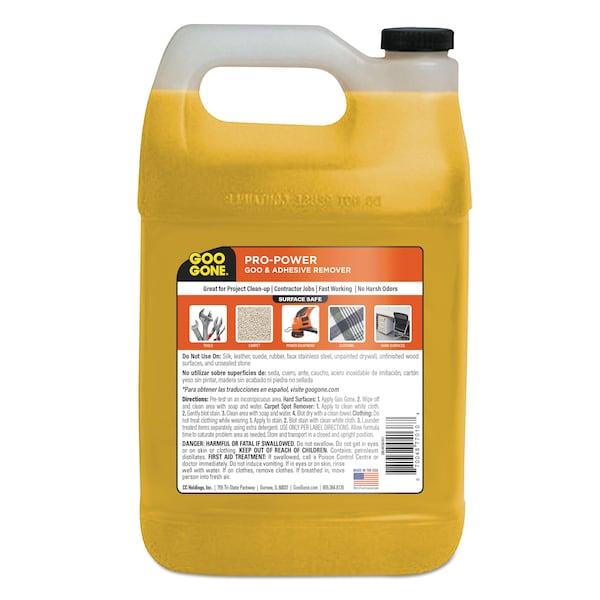 Goo Gone Pro-Power Cleaner, Citrus Scent, 1 gal Bottle, PK4 - 2085CT