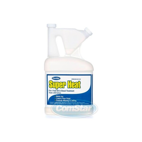 Comstar Intl Super Heat Fuel Oil & Diesel Treatment, 8 In 1, 1 Gal. - 60-145*