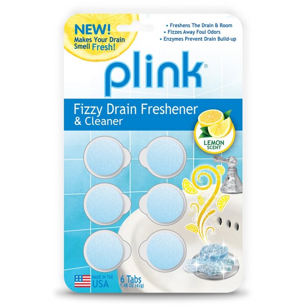 Plink Plink Tablet Drain Freshener and Cleaner 6 ct - PDF12T