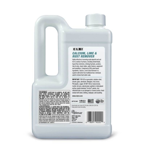 Clr Pro Calcium Lime and Rust Remover, 42 oz, Jug - G-FM-CLR42-4PRO