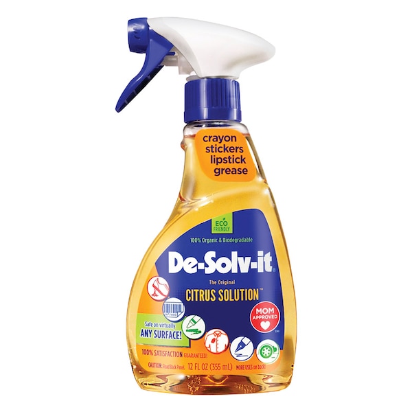 De-Solv-It De-Solv-it Citrus Solution Citrus Scent Concentrated All Purpose Cleaner Liquid 12 oz - 22608