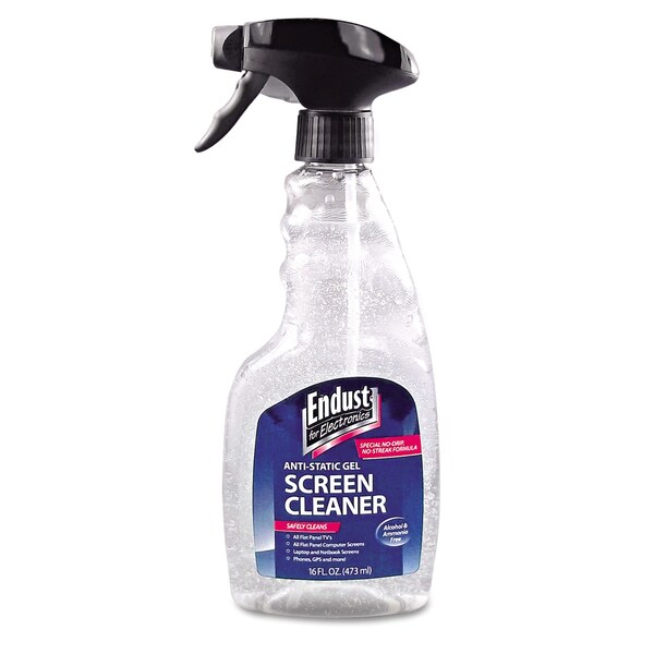 Endust For Electronics Cleaning Gel Spray for LCD/Plasma, 16 oz, Pump Spray Bottle - 11308