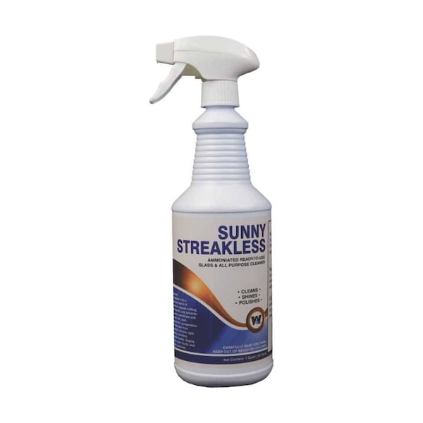 Warsaw Chemical Sunny Streakless, Clean, 1-Quart, 12PK - 21400-0000012