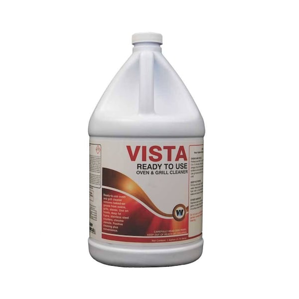 Warsaw Chemical Vista, Oven & Grill Cleaner, Clean, 1-Gallon, 4PK - 21441-0000004