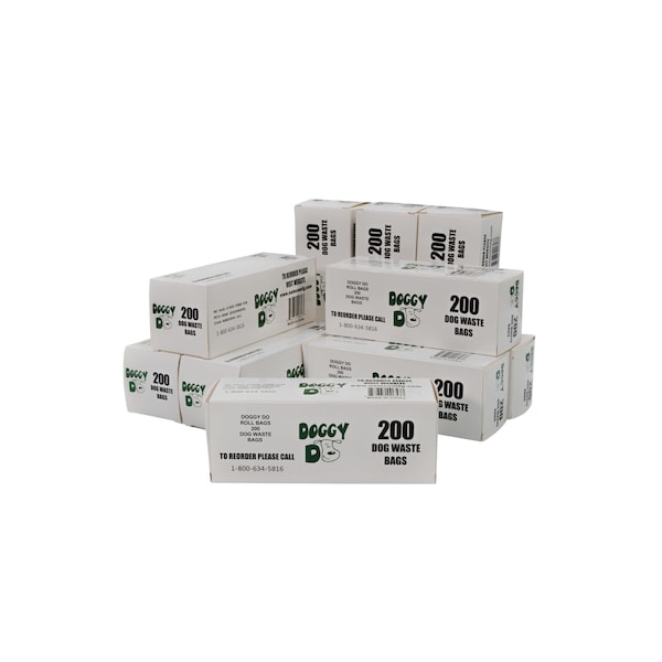 Namco Manufacturing Doggy Do Roll Bags, 10 Rolls, 200 Bags Per Roll - 2124