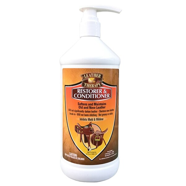 Leather Therapy Leather Therapy Restorer & Conditioner 32 oz. Pump Bottle - 10101-QT