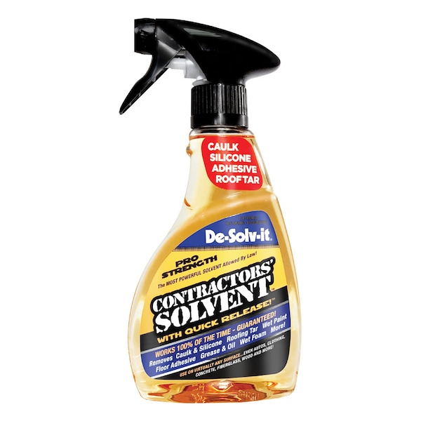Contractors Solvent De-Solv-it Contractors Solvent Citrus Scent Degreaser 12 oz Liquid - 10022