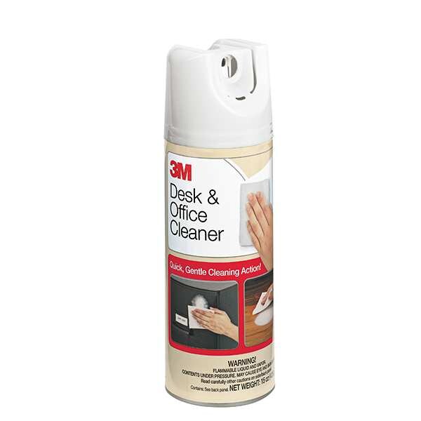 3M Office Furniture Cleaner, Aerosol Can, 15 oz, Unscented - 573