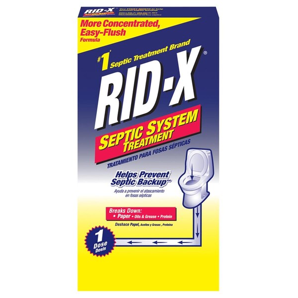 R3 Redistribution R3 Redist Net Reckitt  9.8 Oz Rid-X Septic System Cleaner - 80306 9.8OZ