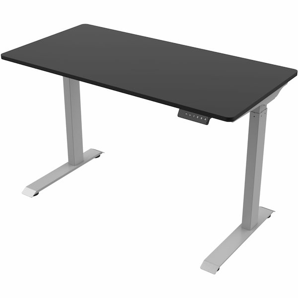 Victor Technology Electric Sit-Stand Desk, 48 in W, Black - DC840B