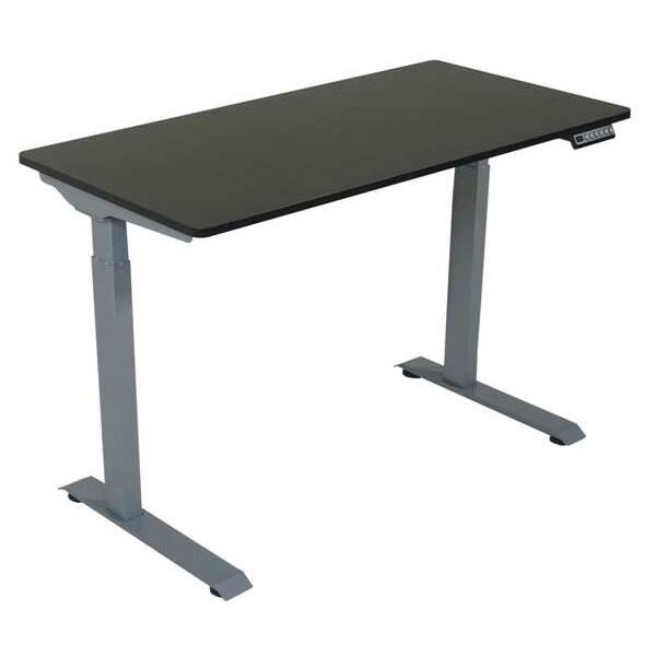 Victor Technology Electric Sit-Stand Desk, 48 in W, Black - DC840B