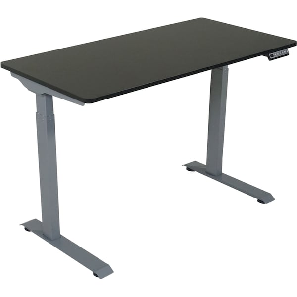 Victor Technology Electric Sit-Stand Desk, 48 in W, Black - DC840B