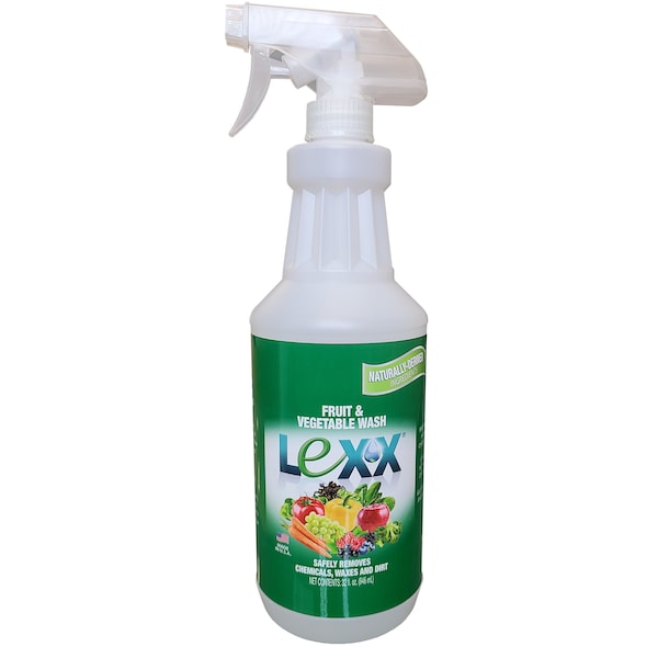 Pronatural Brands LEXX RTU Fruit and Vegetable Wash 32oz., Unscented, 12PK - LEXXFW-C-CS12
