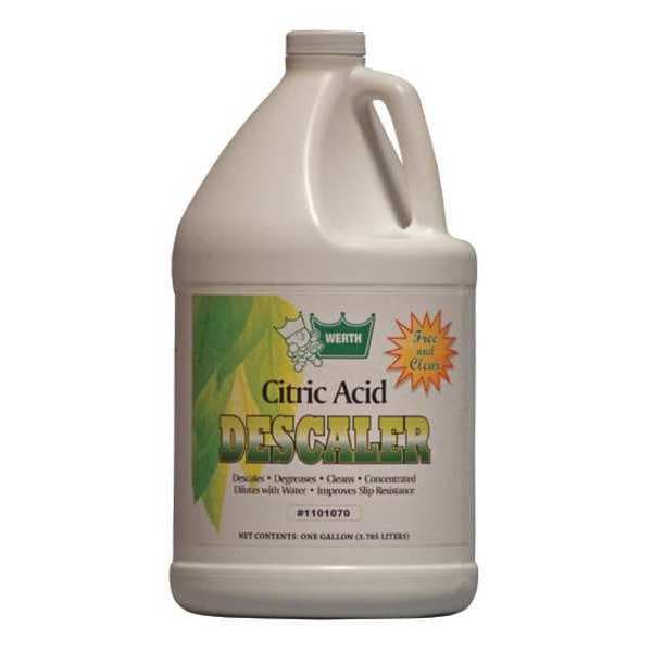 Werth Sanitary Supply Biobased Descaler, 1 gal, PK4 - 1101070