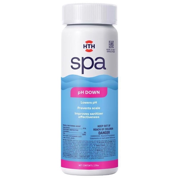 Strike3 2.5 lbs Spa Granule pH Minus, 6PK - ST3313180