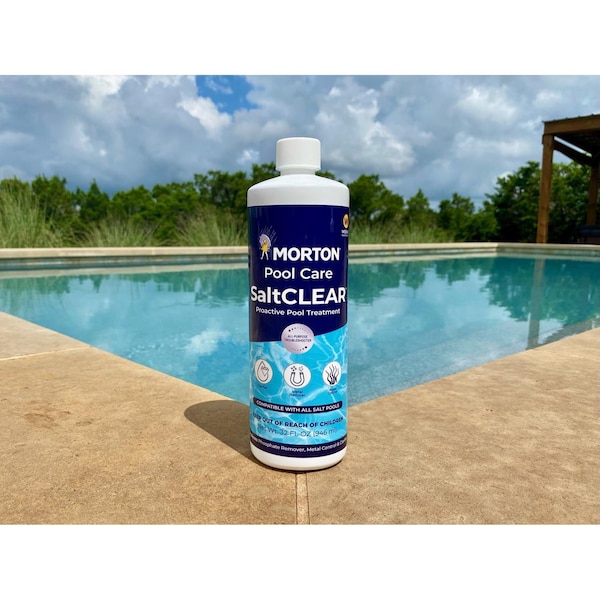 Morton Pool Care Morton Pool Care SaltCLEAR Liquid Clarifier 32 oz - MPC-CLR32