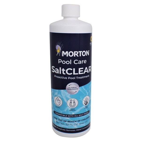 Morton Pool Care Morton Pool Care SaltCLEAR Liquid Clarifier 32 oz - MPC-CLR32