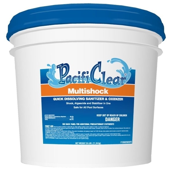 Water Techniques MULTISHOCK GRANULE PAIL 25LB - F135025025PC