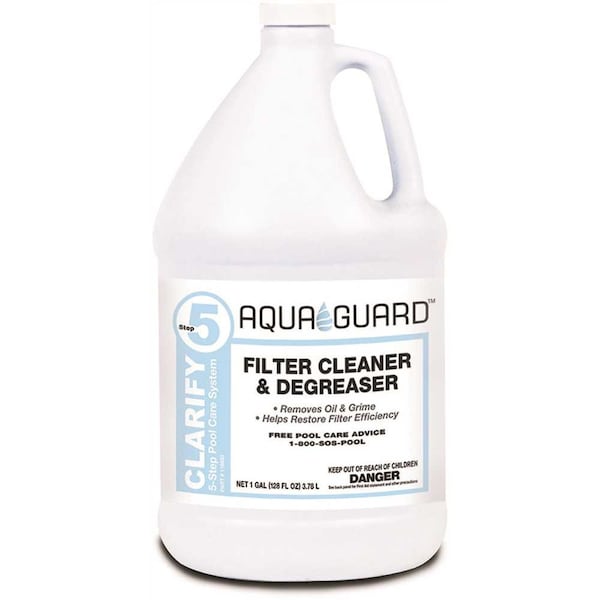 Aquaguard 1 Gal. Filter Cleaner and Degreaser Pool Cleaner - 51128AGD
