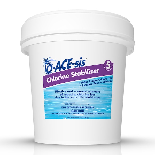 O-Ace-Sis O-ACE-sis Granule Chlorine Stabilizer 9 lb - F081009036AI