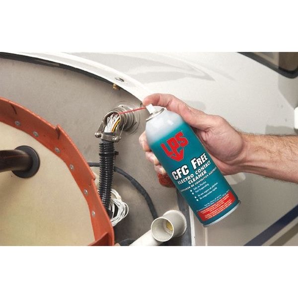 Lps Contact Cleaner, Aerosol Spray Can, 16 oz, Liquid - 03116
