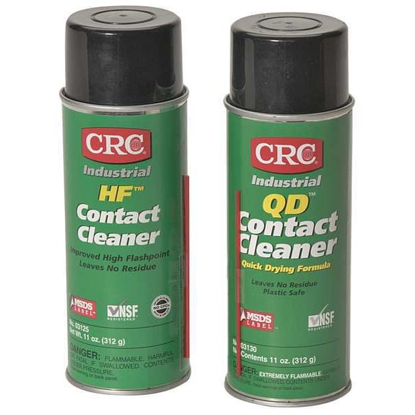 Crc Contact Cleaner, Aerosol Spray Can, 11 oz, Liquid - 03125