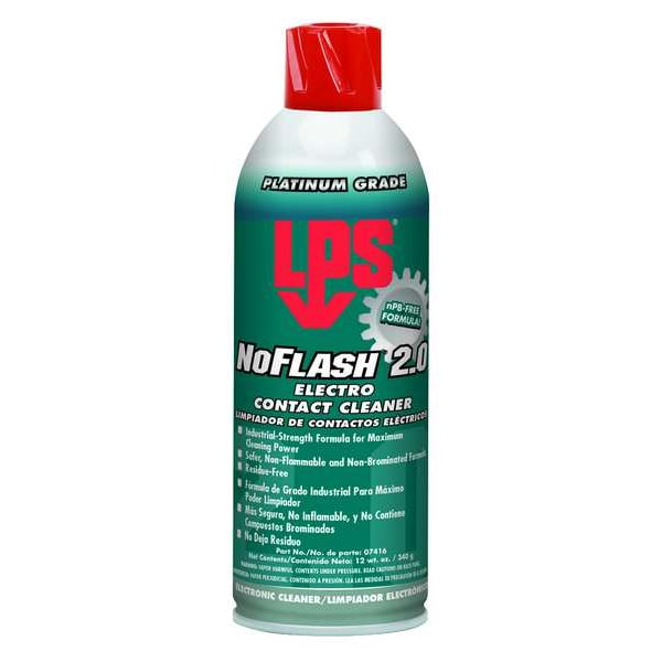 Lps Contact Cleaner, Aerosol Spray Can, 12 oz, Liquid - 07416