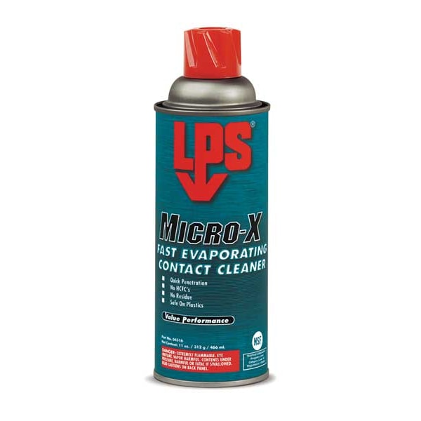 Lps Contact Cleaner, Aerosol Spray Can, 11 oz, Liquid - 04516