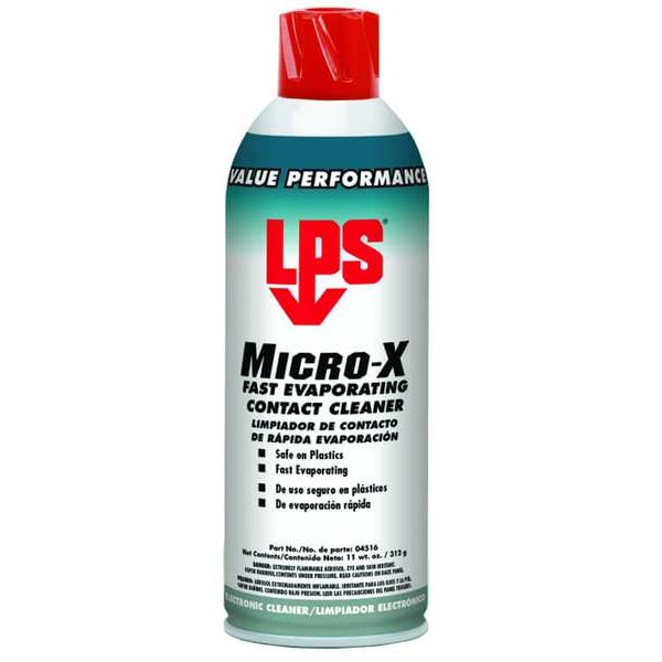 Lps Contact Cleaner, Aerosol Spray Can, 11 oz, Liquid - 04516