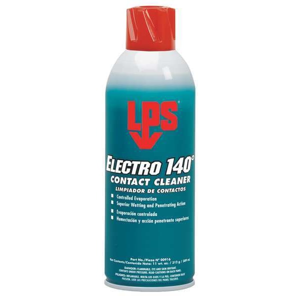 Lps Contact Cleaner, Aerosol Spray Can, 11 oz, Liquid - 00916