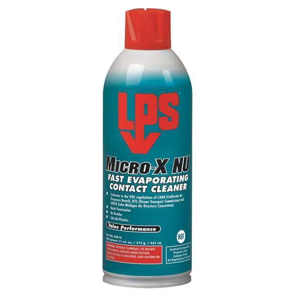Lps Contact Cleaner, Aerosol Spray Can, 11 oz, Liquid - 06616
