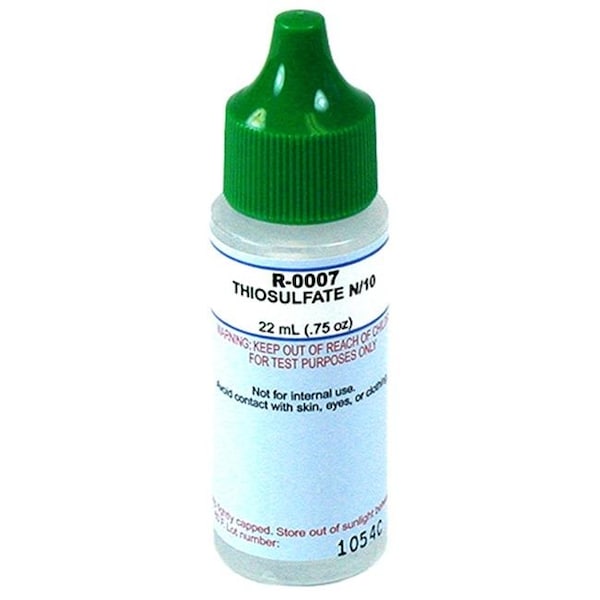 Taylor Technologies Taylor Technologies R-0007-A-24 0.75 Oz. Standard Thiosulfate Reagent No. 7 - R0007A