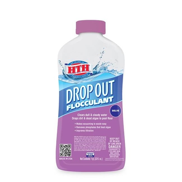Hth HTH 8396319 1 qt. Drop Out Flocculant; Pack of 6 - 8396319