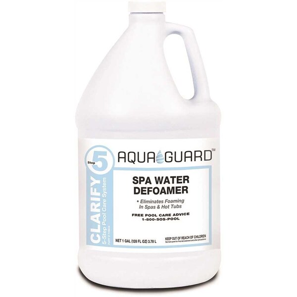 Aquaguard 1 Gal. Spa Water Defoamer Pool Clarifier - 55128AGD