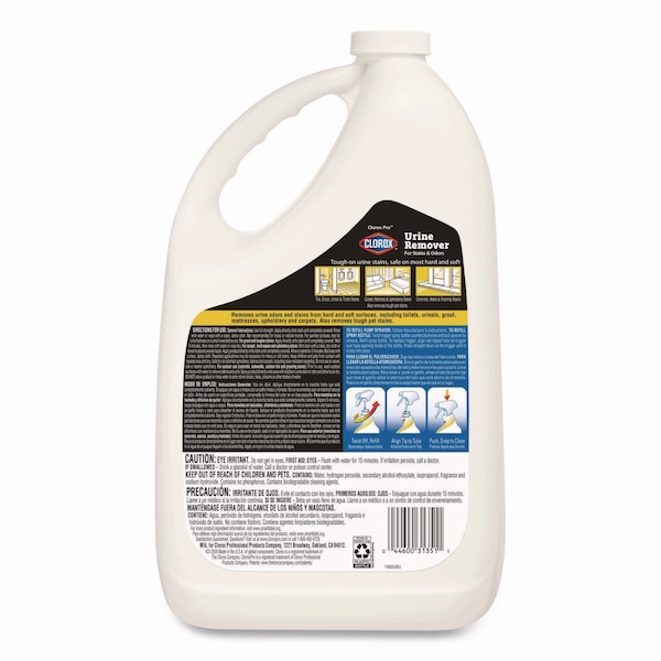 Clorox Cleaners & Detergents, 128 oz. Bottle, Clean Floral - 31351EA