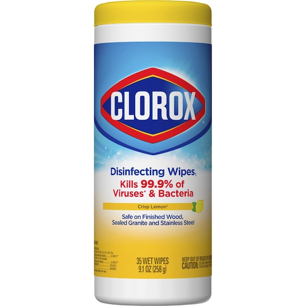 Clorox Disinfecting Wipes, Citrus Blend, WE, PK 35 - CLO01594