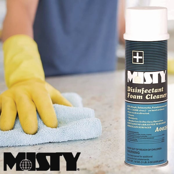 Misty Cleaners & Detergents, Aerosol Spray, Fresh, 12 PK - 1001907