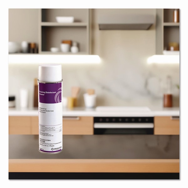 Brighton Professional All-Purpose Foaming Disinfectant Cleaner, 19 oz Aerosol Spray - BPR50873-A