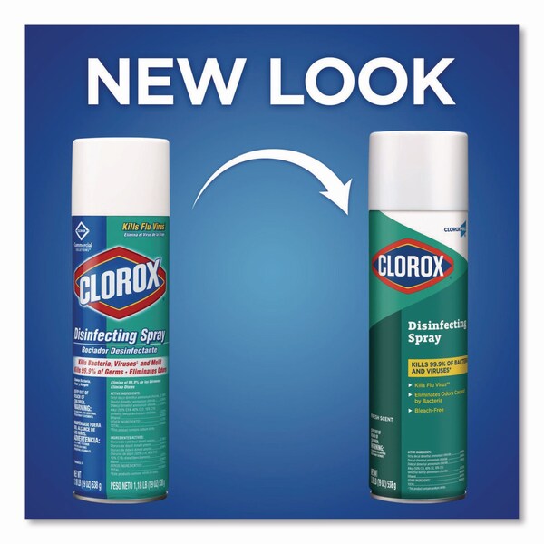 Clorox Cleaners & Detergents, Aerosol Spray, Fresh - 38504