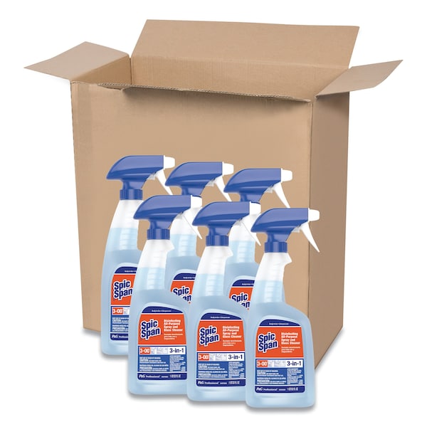 Spic And Span Cleaners & Detergents, Spray Bottle, Fresh, 6 PK - 75353
