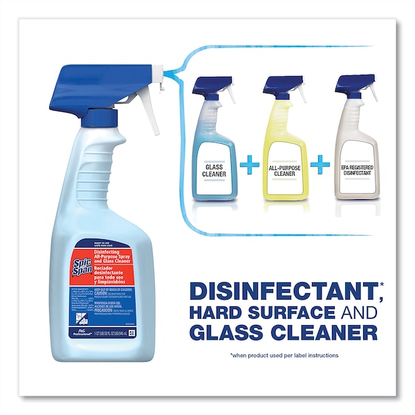 Spic And Span Cleaners & Detergents, Spray Bottle, Fresh, 6 PK - 75353