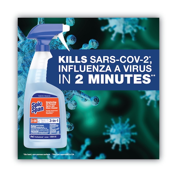 Spic And Span Cleaners & Detergents, Spray Bottle, Fresh, 6 PK - 75353