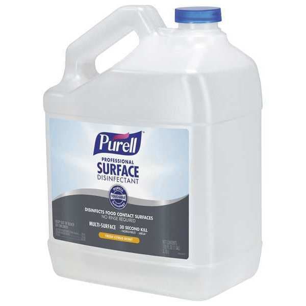 Purell Professional Surface Disinfectant, 1 gal. Bottle, Fresh Clean Scent, 4 PK - 4342-04