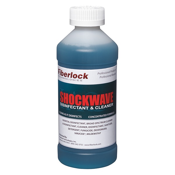 Fiberlock Technologies Disinfectant/Sanitizer and Cleaner, 10 oz. Bottle, Clean and Fresh - 8311-10OZ