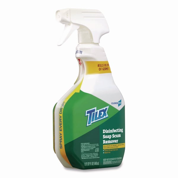 Tilex Soap Scum Remover and Disinfectant, 32 oz Smart Tube Spray - 35604