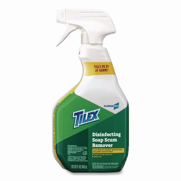 Tilex Soap Scum Remover and Disinfectant, 32 oz Smart Tube Spray - 35604