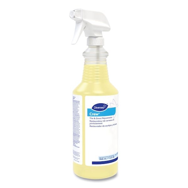Diversey Crew Tile and Grout Rejuvenator, 32 oz Spray Bottle, PK12 - 101104392