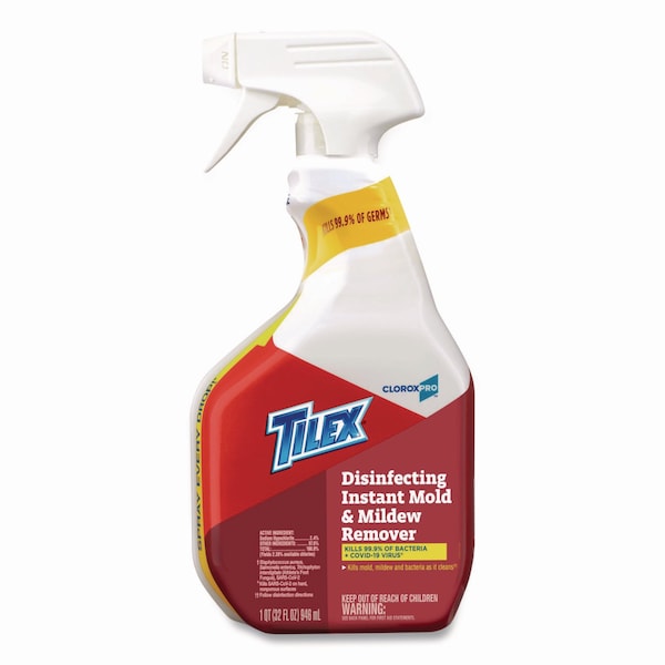 Tilex Disinfects Instant Mildew Remover, 32oz Smart Tube Spray - 35600