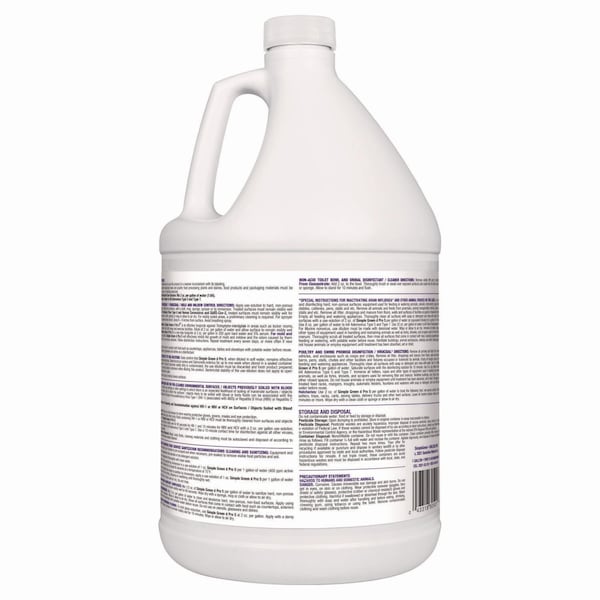 Simple Green Cleaners & Detergents, 1 gal Bottle, Unscented - 3410000430501